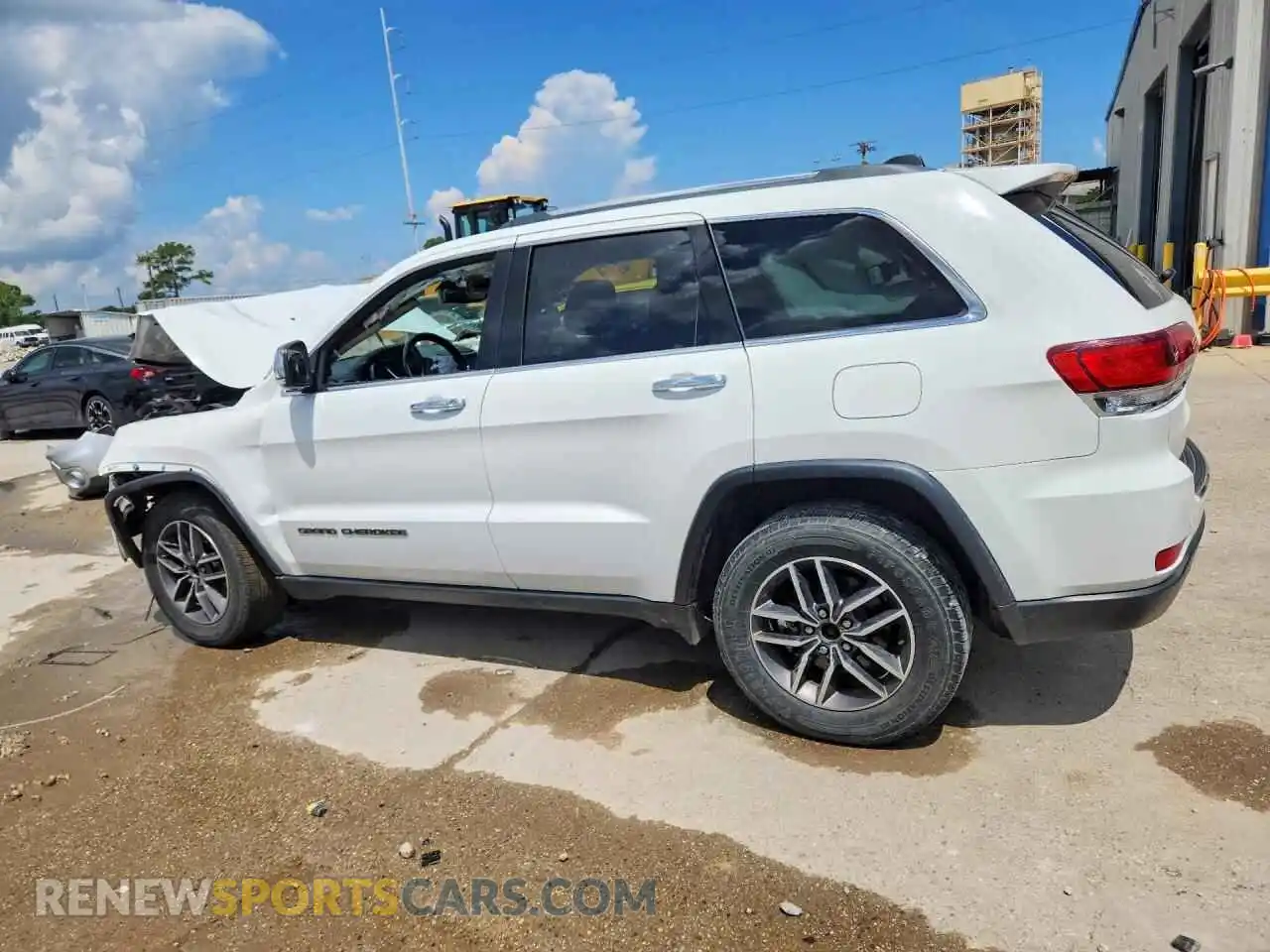 2 fotografías del automóvil dañado 1C4RJEBG0MC511658 JEEP CHEROKEE 2021