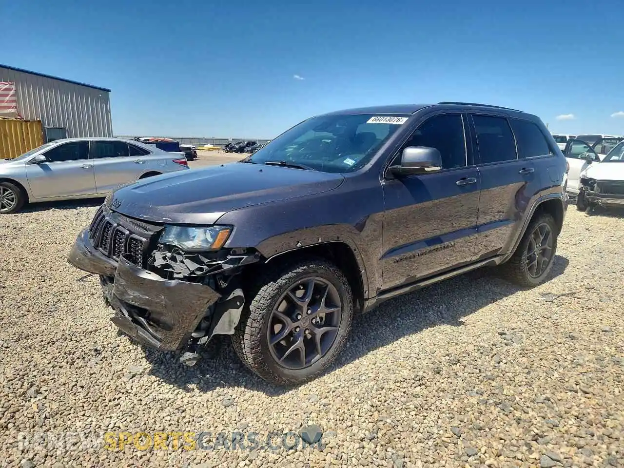 1 Фотография поврежденного автомобиля 1C4RJEBG9MC783643 JEEP CHEROKEE 2021