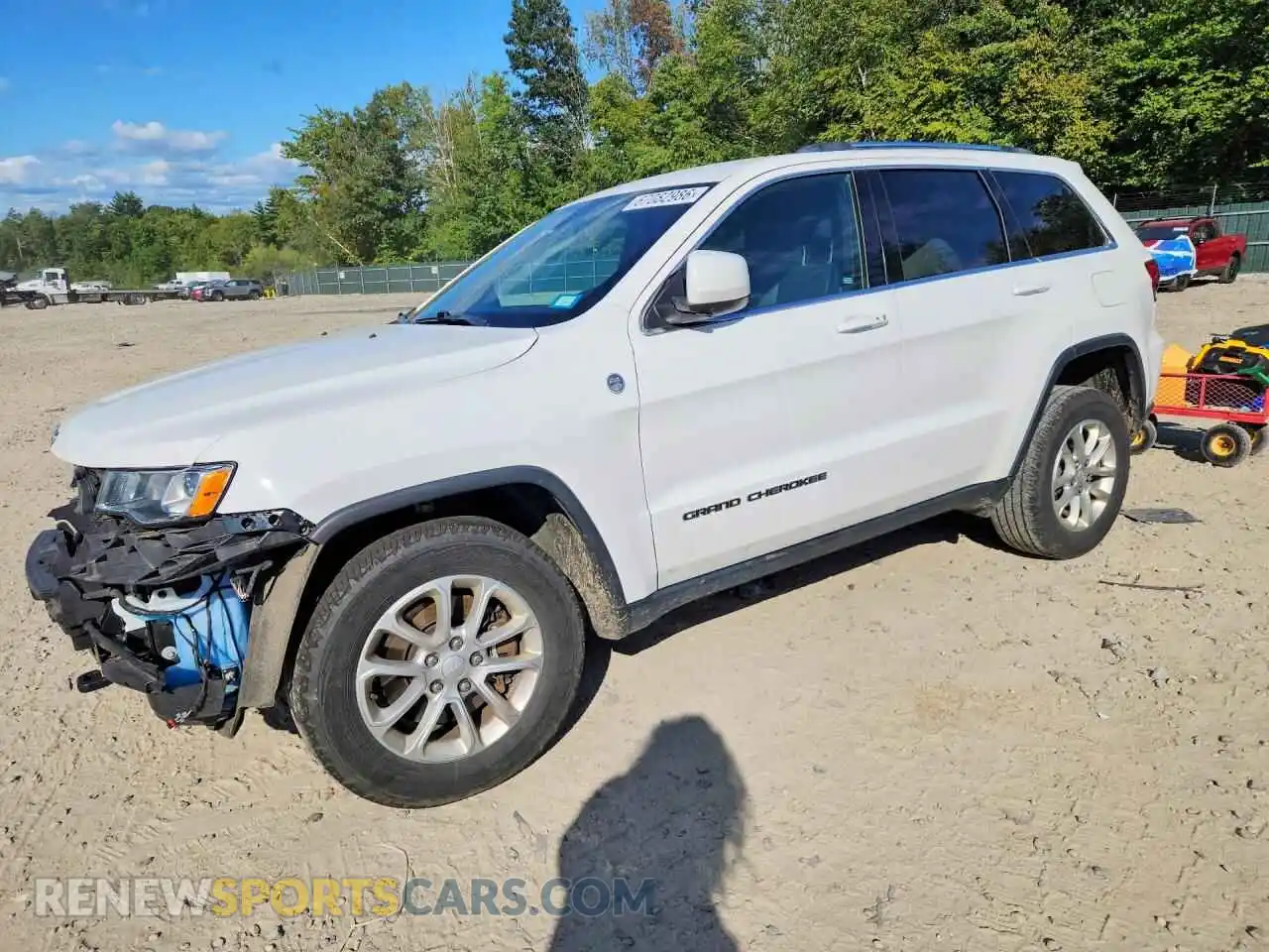 1 Photograph of a damaged car 1C4RJFAG3MC528512 JEEP CHEROKEE 2021