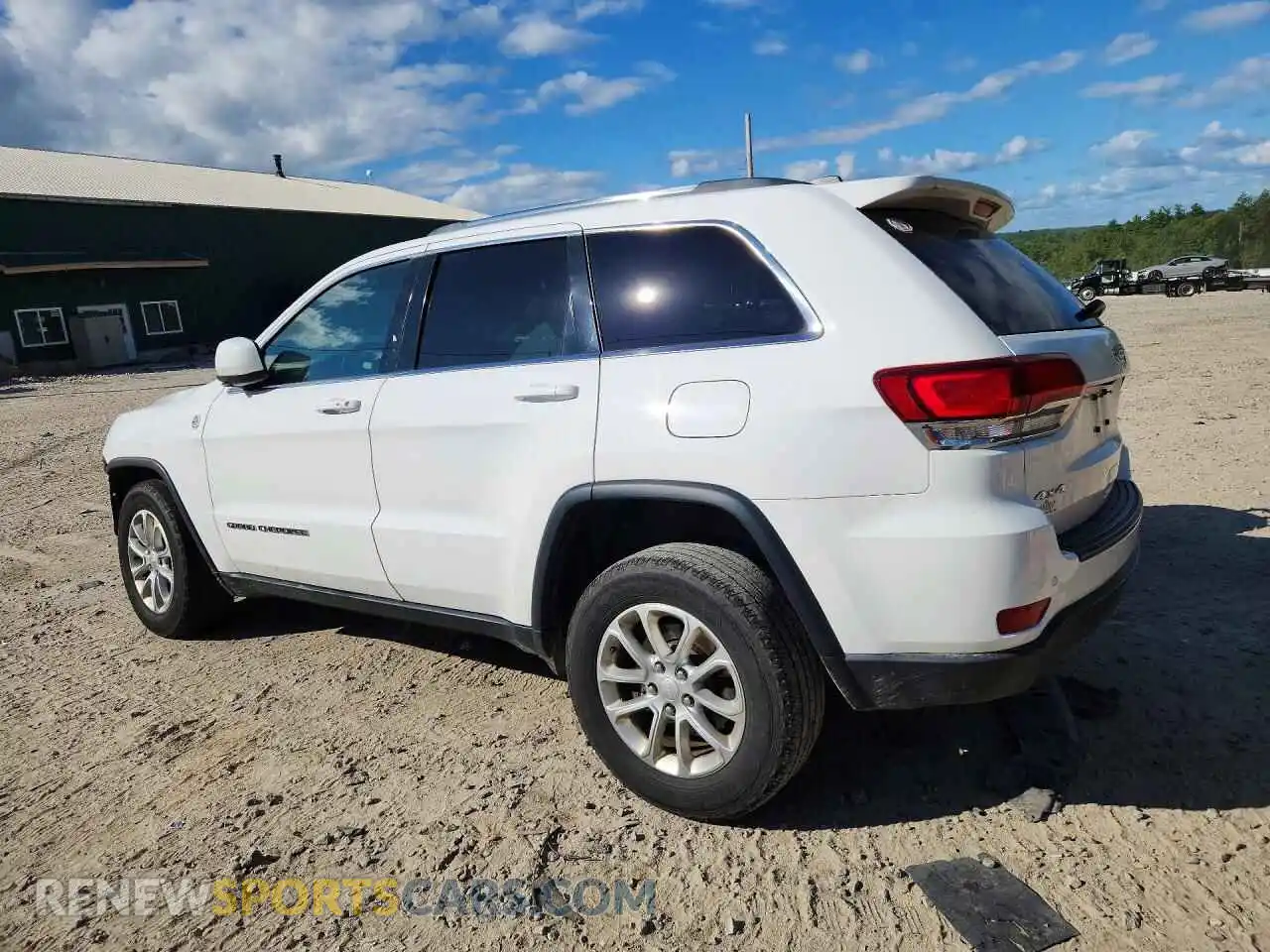 2 Photograph of a damaged car 1C4RJFAG3MC528512 JEEP CHEROKEE 2021