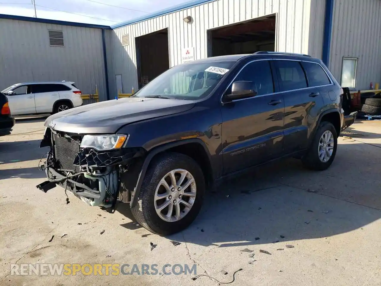 1 Photograph of a damaged car 1C4RJFAG3MC777649 JEEP CHEROKEE 2021