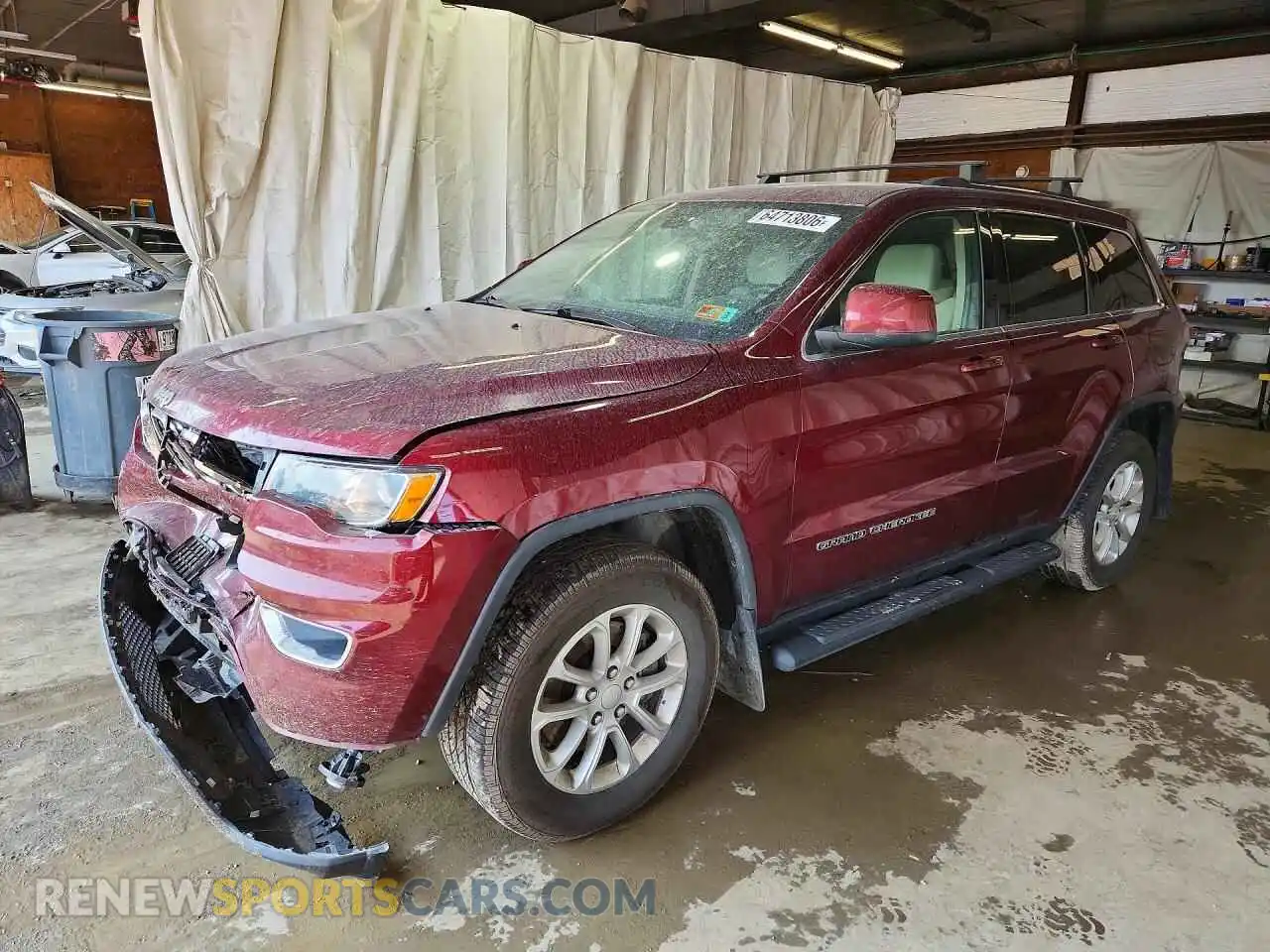 1 Photograph of a damaged car 1C4RJFAG4MC606330 JEEP CHEROKEE 2021