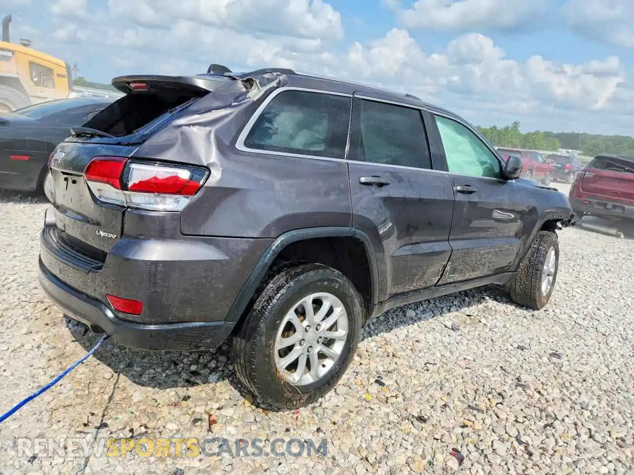 3 Photograph of a damaged car 1C4RJFAG9MC526327 JEEP CHEROKEE 2021
