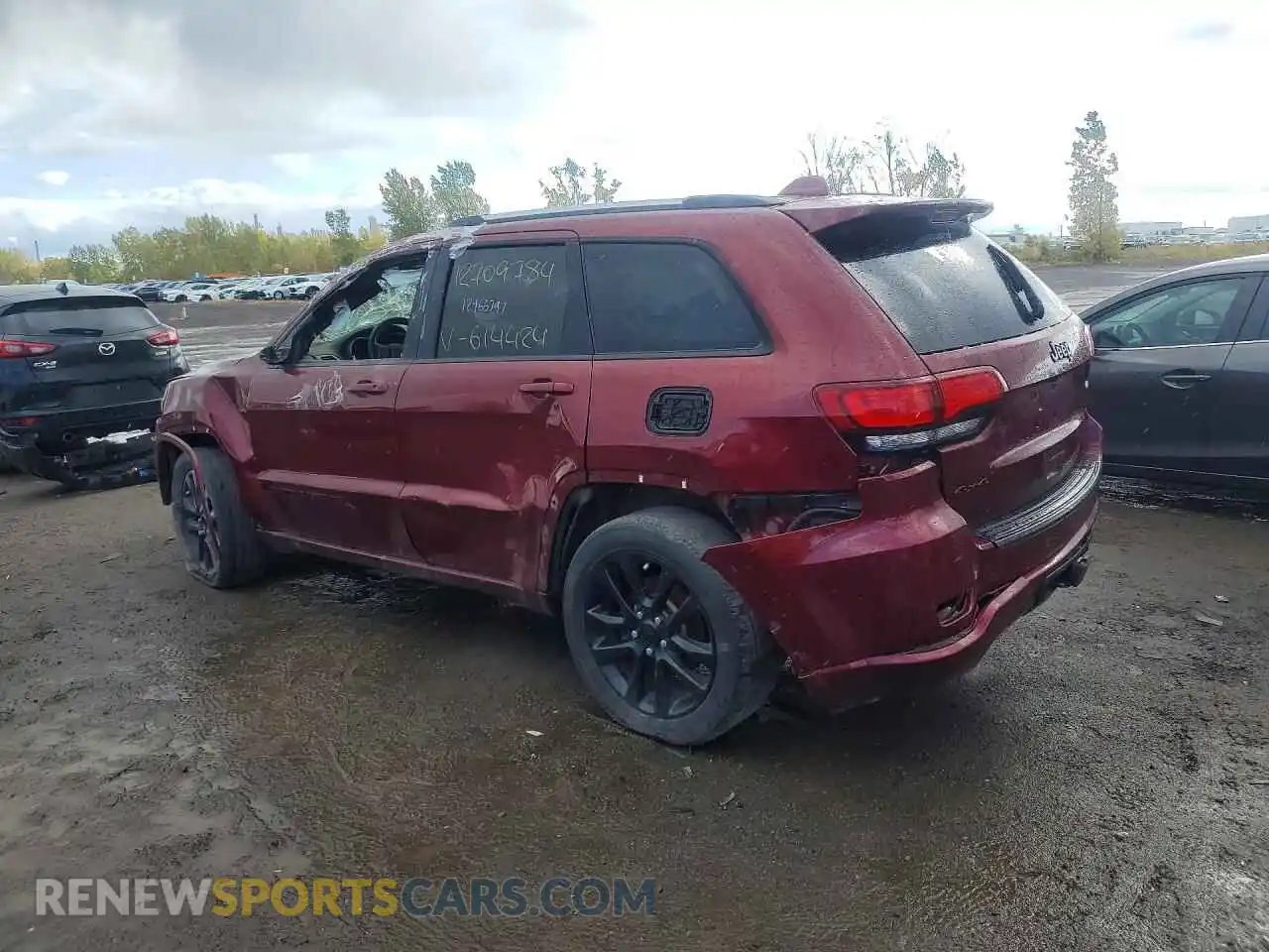 2 fotografías del automóvil dañado 1C4RJFAG9MC614424 JEEP CHEROKEE 2021