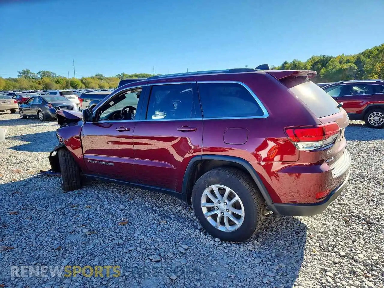 2 fotografías del automóvil dañado 1C4RJFAGXMC530791 JEEP CHEROKEE 2021