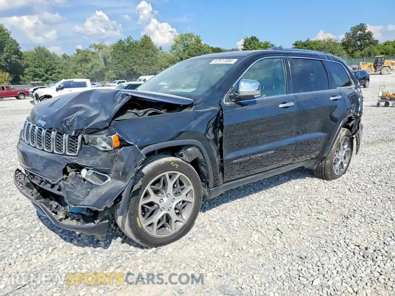 1 Photograph of a damaged car 1C4RJFBG0MC670377 JEEP CHEROKEE 2021