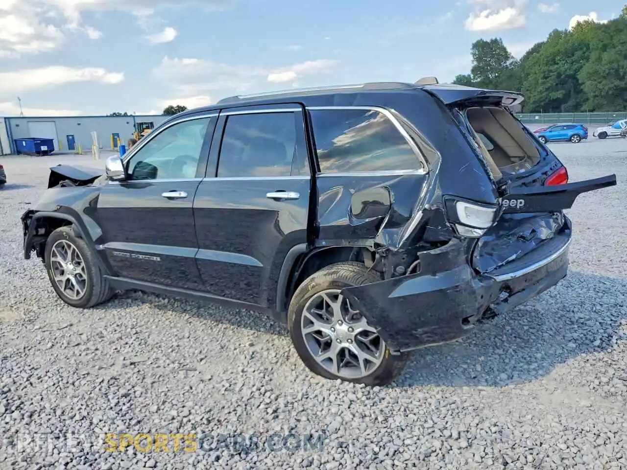 2 Photograph of a damaged car 1C4RJFBG0MC670377 JEEP CHEROKEE 2021