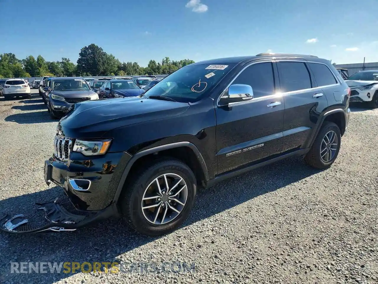 1 Photograph of a damaged car 1C4RJFBG0MC854508 JEEP CHEROKEE 2021