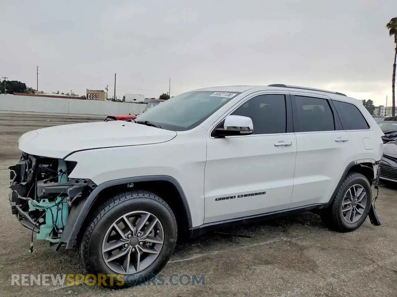 1 Photograph of a damaged car 1C4RJFBG2MC817377 JEEP CHEROKEE 2021
