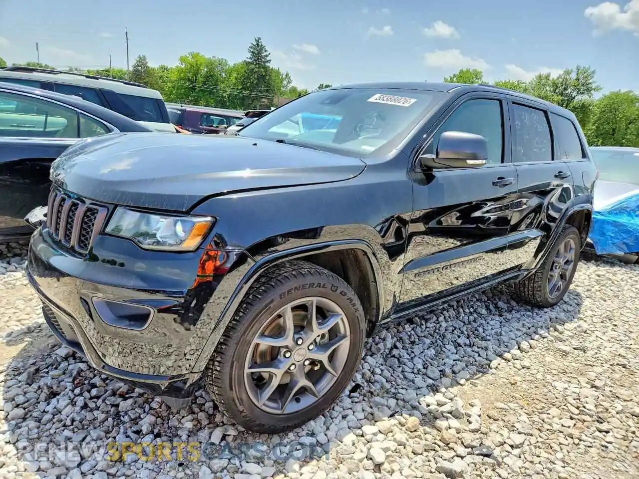 1 Photograph of a damaged car 1C4RJFBG3MC526211 JEEP CHEROKEE 2021