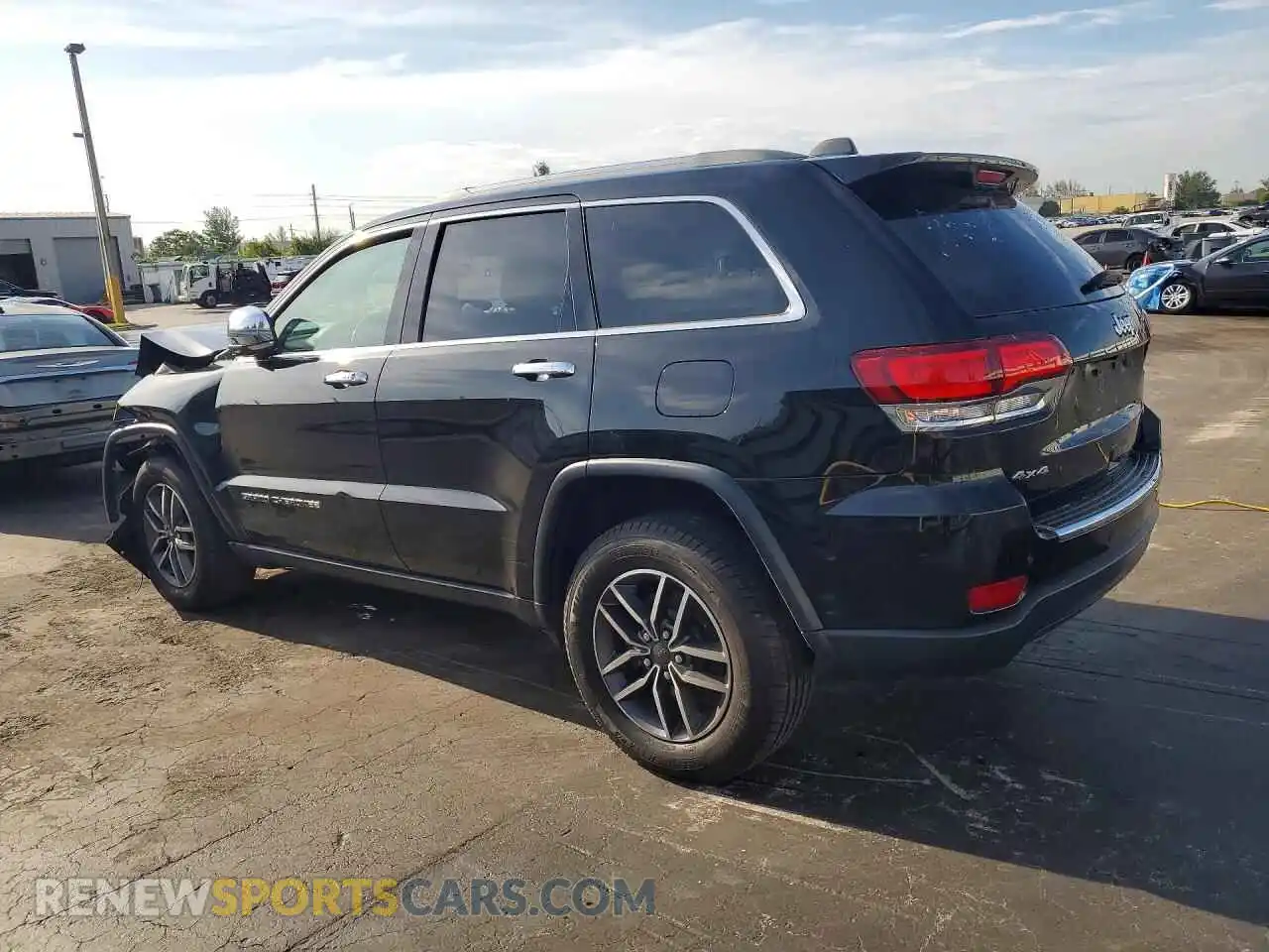 2 fotografías del automóvil dañado 1C4RJFBG3MC559547 JEEP CHEROKEE 2021
