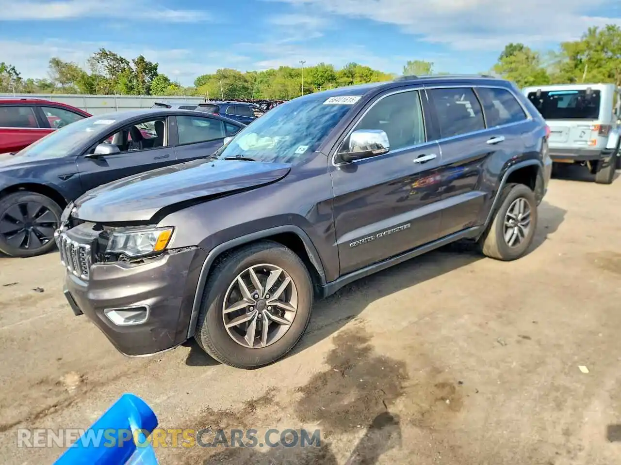 1 Photograph of a damaged car 1C4RJFBG3MC701086 JEEP CHEROKEE 2021