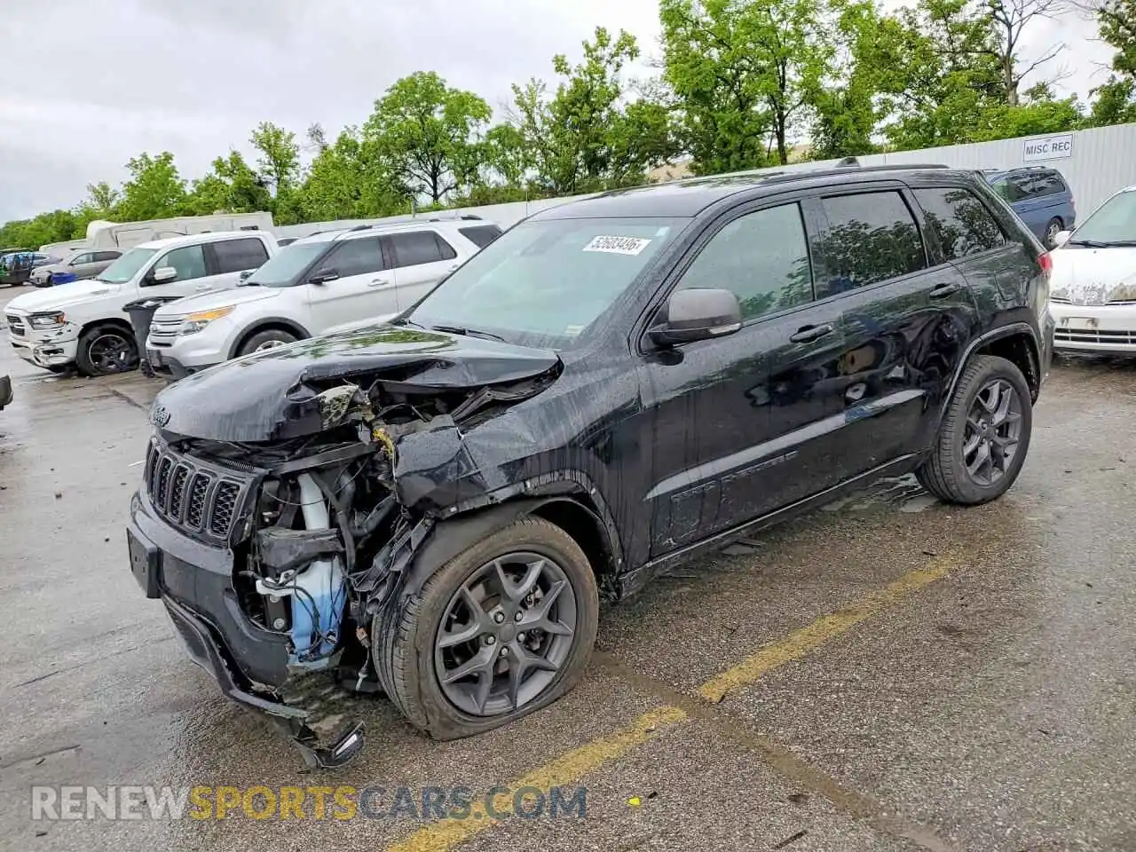1 fotografías del automóvil dañado 1C4RJFBG4MC735070 JEEP CHEROKEE 2021