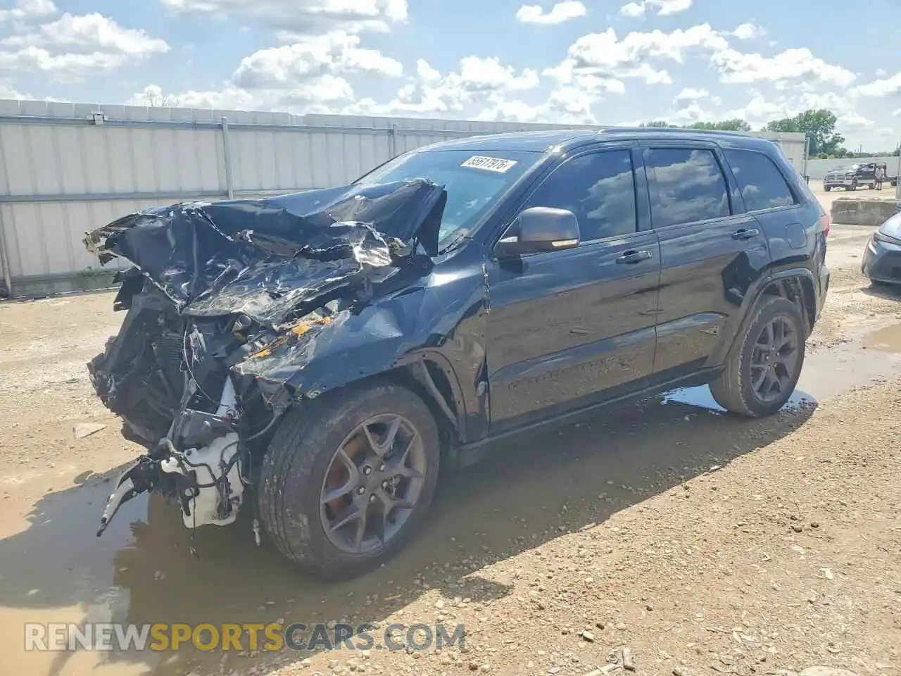 1 Photograph of a damaged car 1C4RJFBG5MC507658 JEEP CHEROKEE 2021