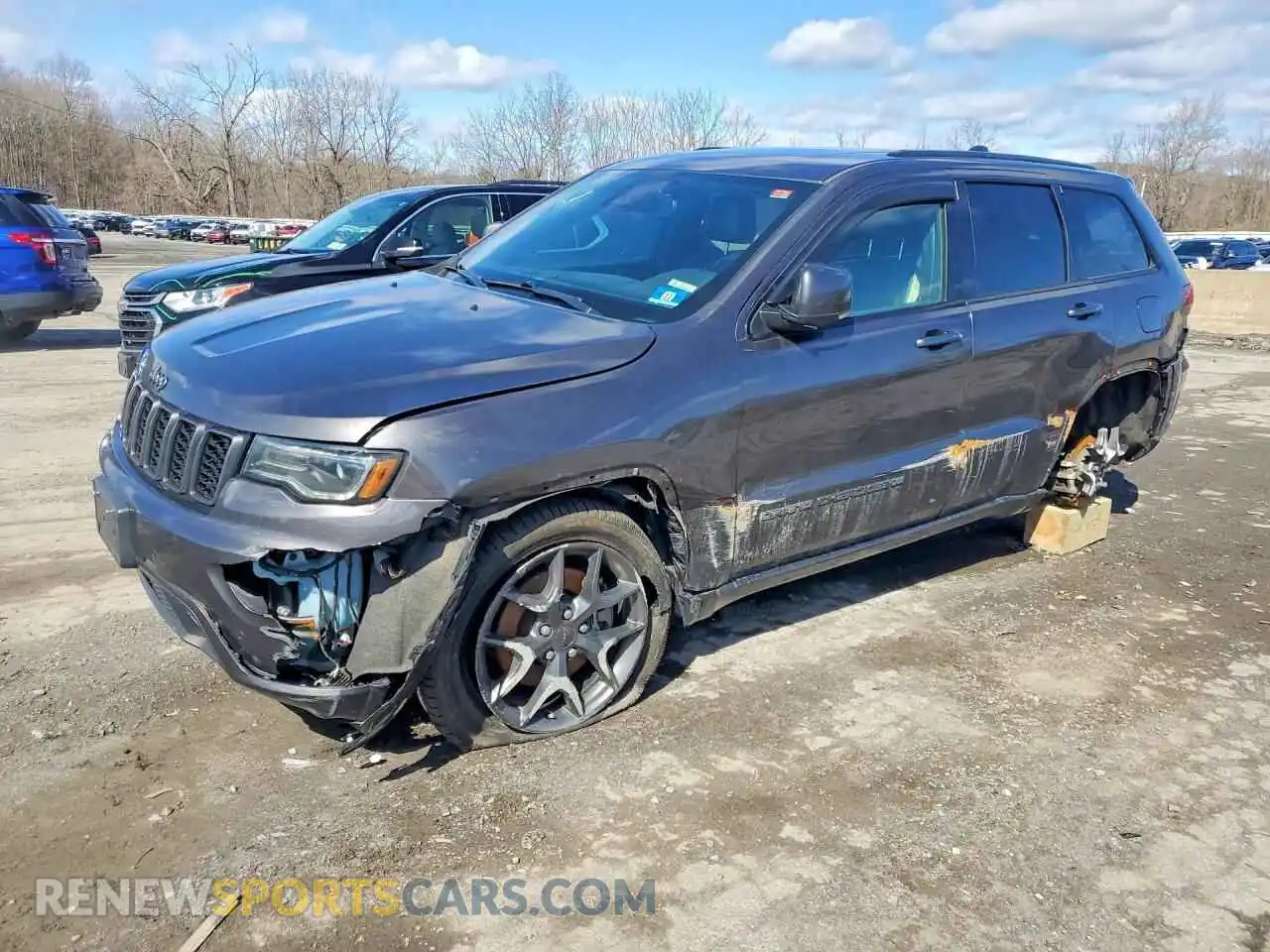 1 Photograph of a damaged car 1C4RJFBG6MC534948 JEEP CHEROKEE 2021