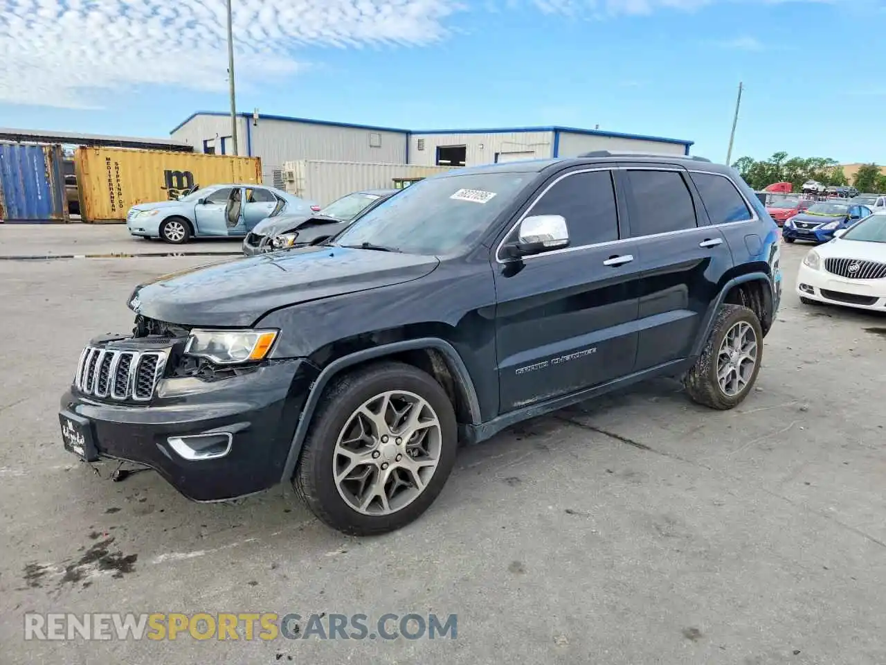 1 Photograph of a damaged car 1C4RJFBG7MC613125 JEEP CHEROKEE 2021