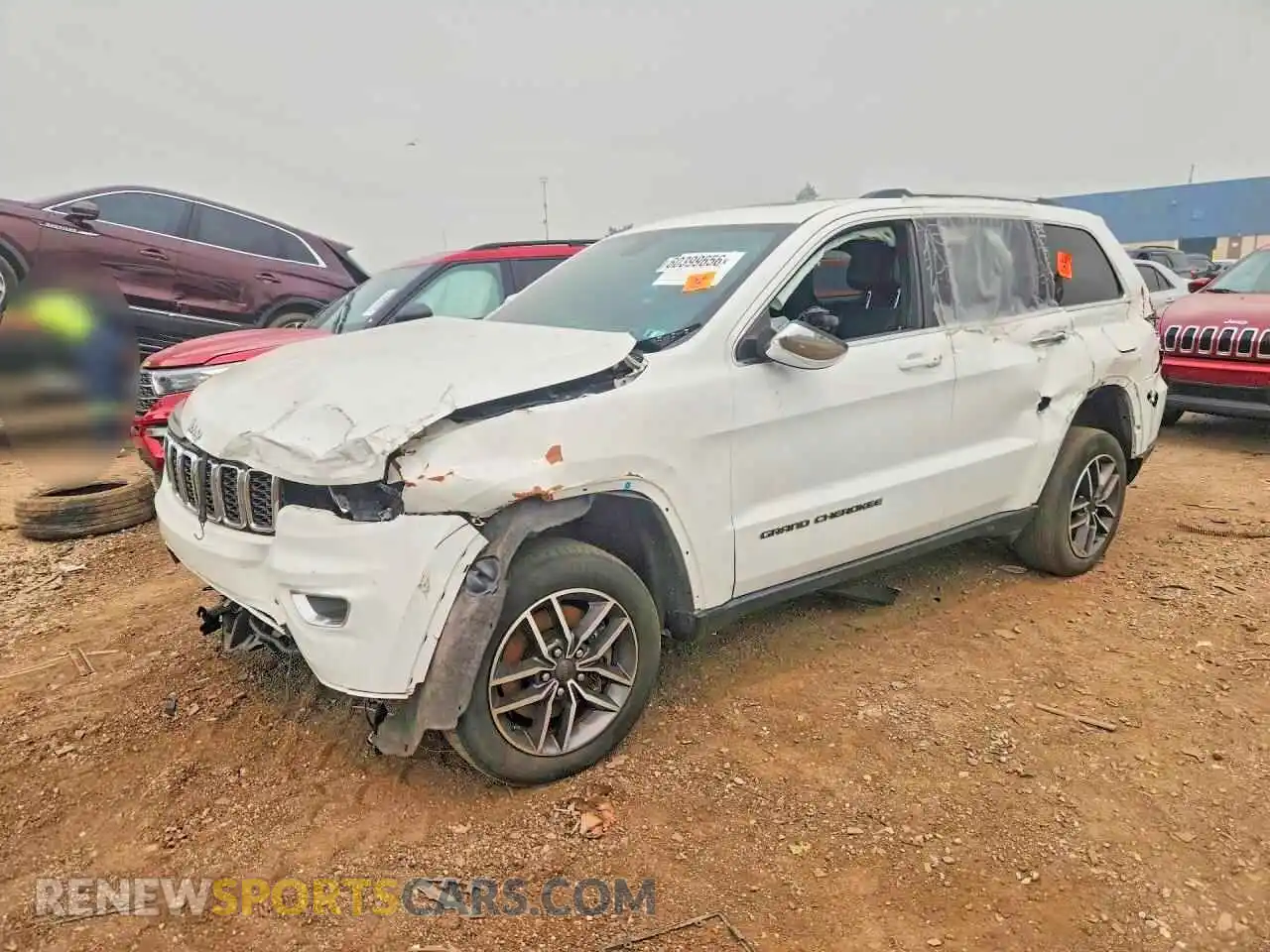 1 Photograph of a damaged car 1C4RJFBG9MC665372 JEEP CHEROKEE 2021