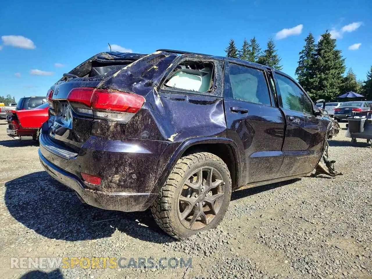 3 fotografías del automóvil dañado 1C4RJFBG9MC711380 JEEP CHEROKEE 2021