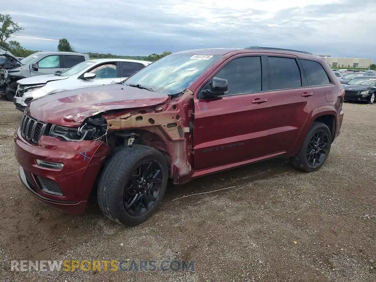 1 Photograph of a damaged car 1C4RJFBGXMC728611 JEEP CHEROKEE 2021
