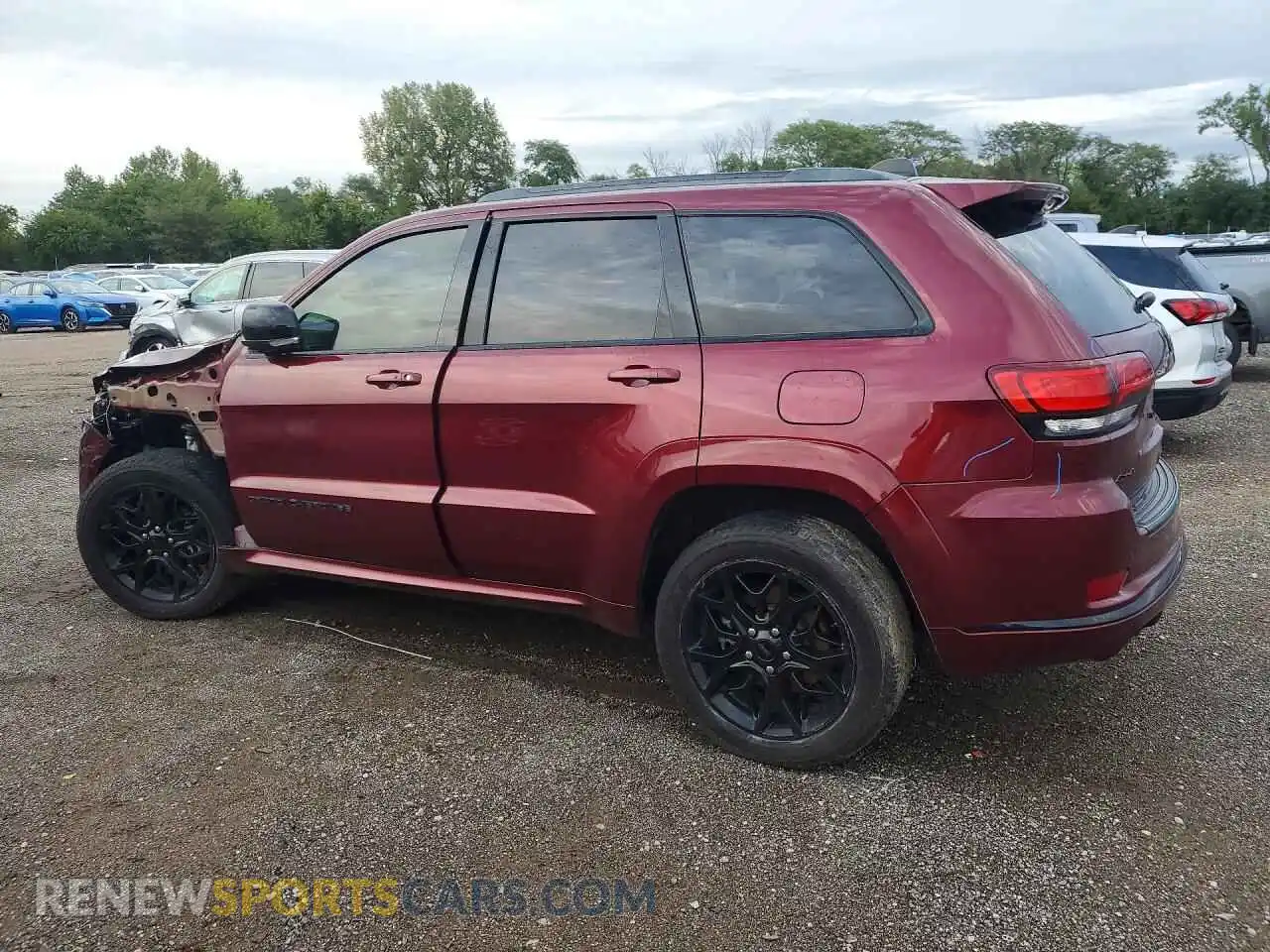 2 Photograph of a damaged car 1C4RJFBGXMC728611 JEEP CHEROKEE 2021