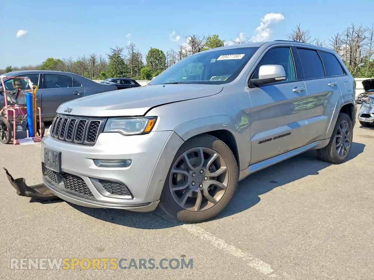 1 Photograph of a damaged car 1C4RJFCG0MC592486 JEEP CHEROKEE 2021