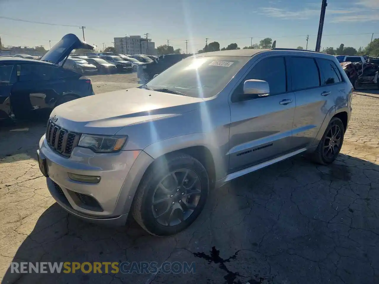 1 Photograph of a damaged car 1C4RJFCT7MC503039 JEEP CHEROKEE 2021