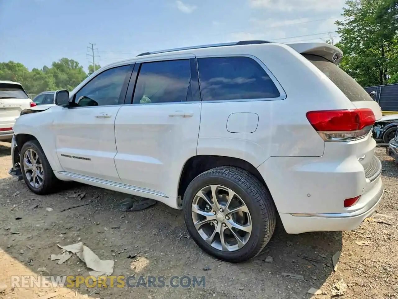 2 Photograph of a damaged car 1C4RJFJG6MC619578 JEEP CHEROKEE 2021