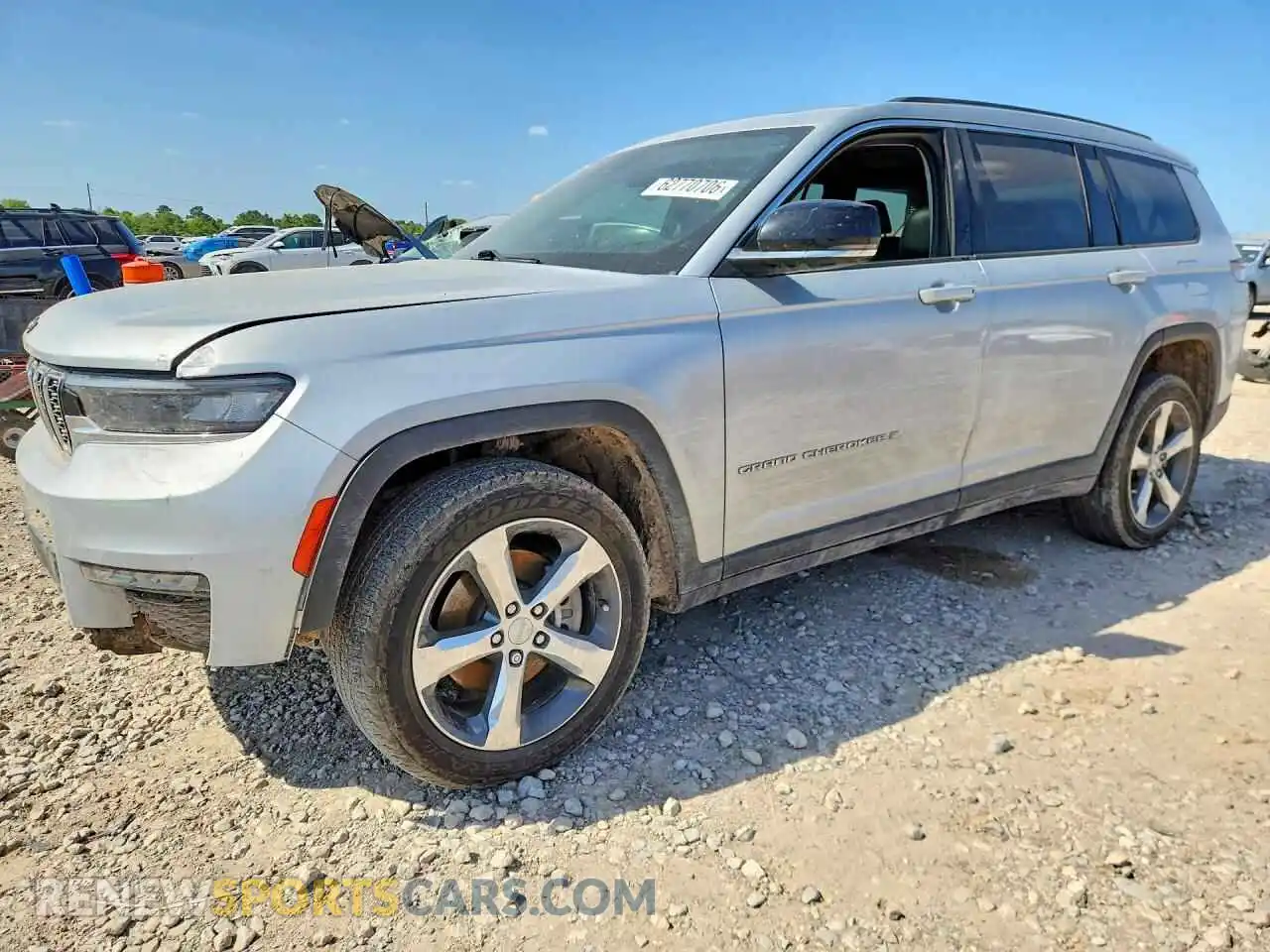 1 Photograph of a damaged car 1C4RJJBGXM8136485 JEEP CHEROKEE 2021