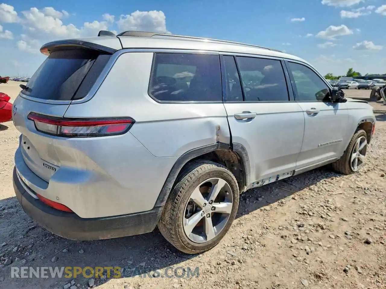 3 Photograph of a damaged car 1C4RJJBGXM8136485 JEEP CHEROKEE 2021