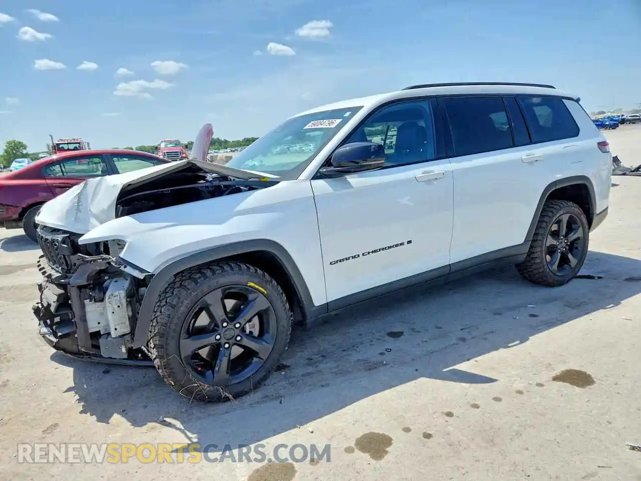 1 Photograph of a damaged car 1C4RJKAG1M8152906 JEEP CHEROKEE 2021