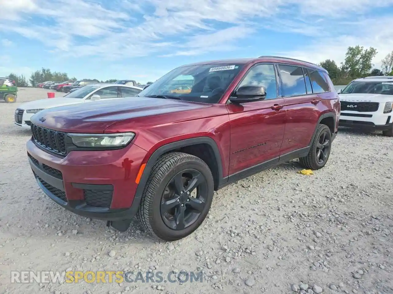 1 Photograph of a damaged car 1C4RJKAG4M8151801 JEEP CHEROKEE 2021