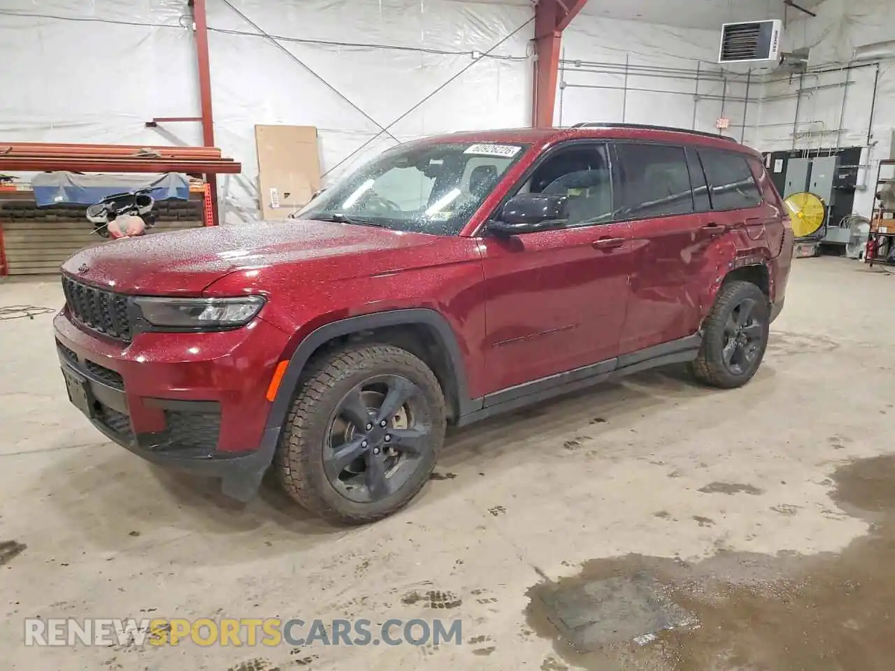 1 Photograph of a damaged car 1C4RJKAG7M8199857 JEEP CHEROKEE 2021