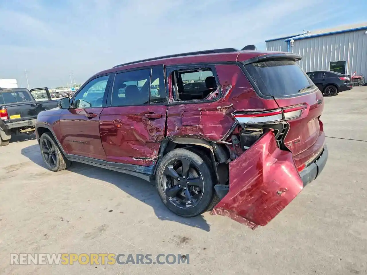 2 fotografías del automóvil dañado 1C4RJKAG8M8174787 JEEP CHEROKEE 2021