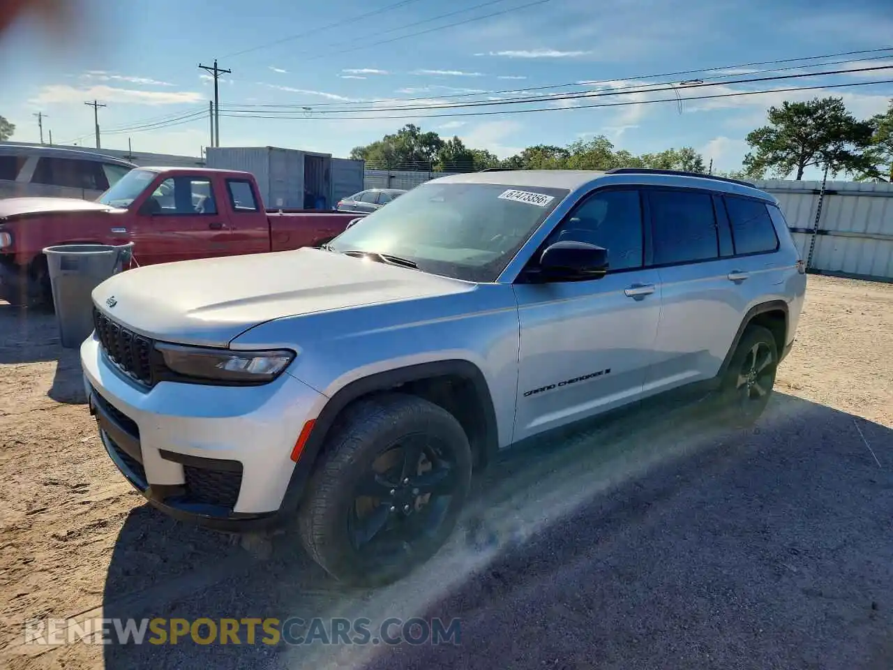 1 Photograph of a damaged car 1C4RJKAG9M8147405 JEEP CHEROKEE 2021