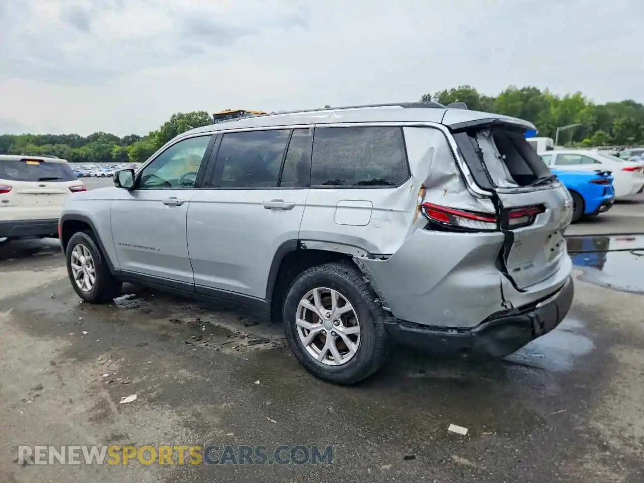 2 Photograph of a damaged car 1C4RJKBG0M8173714 JEEP CHEROKEE 2021