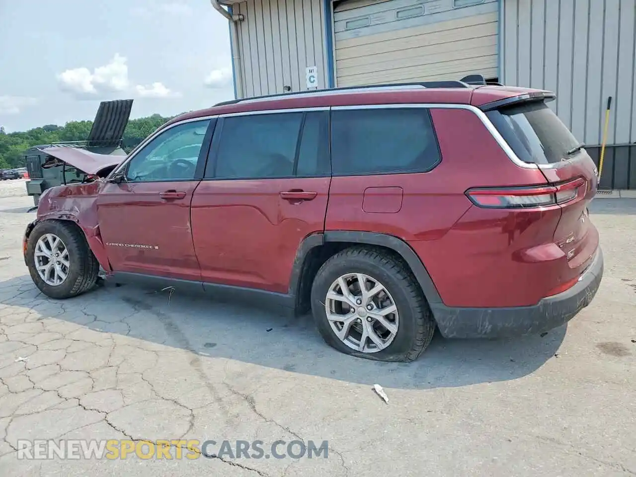 2 fotografías del automóvil dañado 1C4RJKBG1M8129916 JEEP CHEROKEE 2021