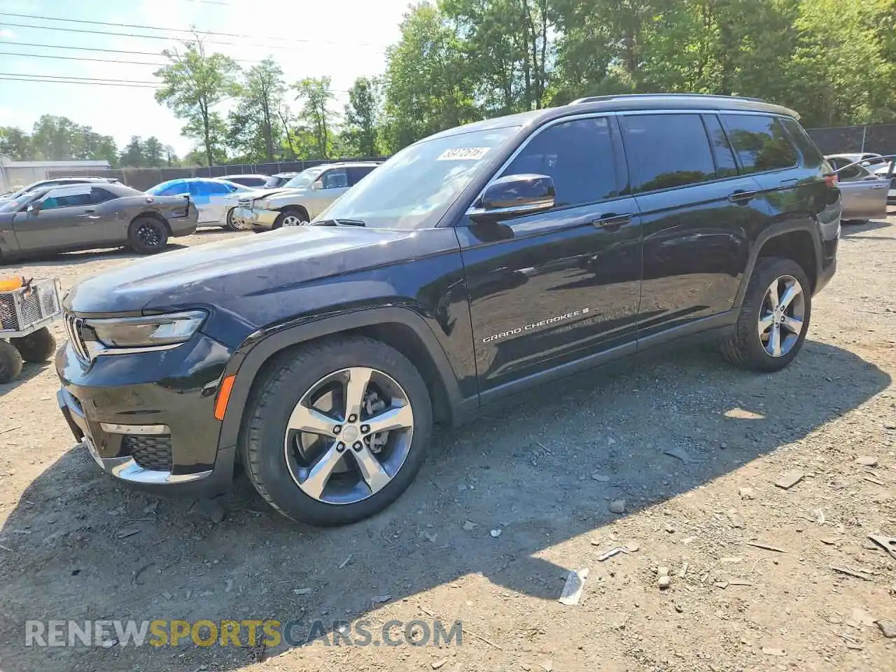 1 Photograph of a damaged car 1C4RJKBG1M8150801 JEEP CHEROKEE 2021