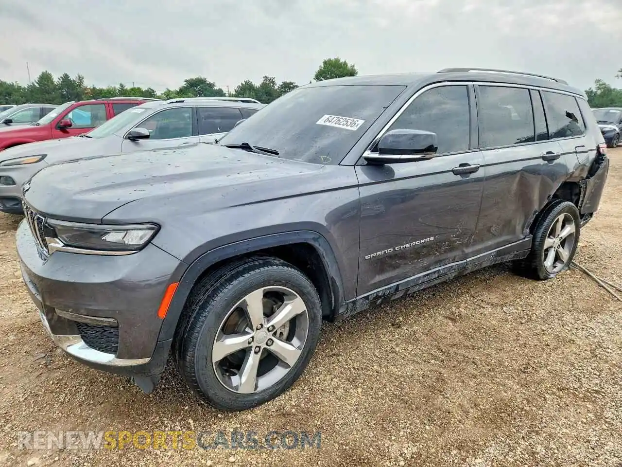 1 Photograph of a damaged car 1C4RJKBG3M8145275 JEEP CHEROKEE 2021