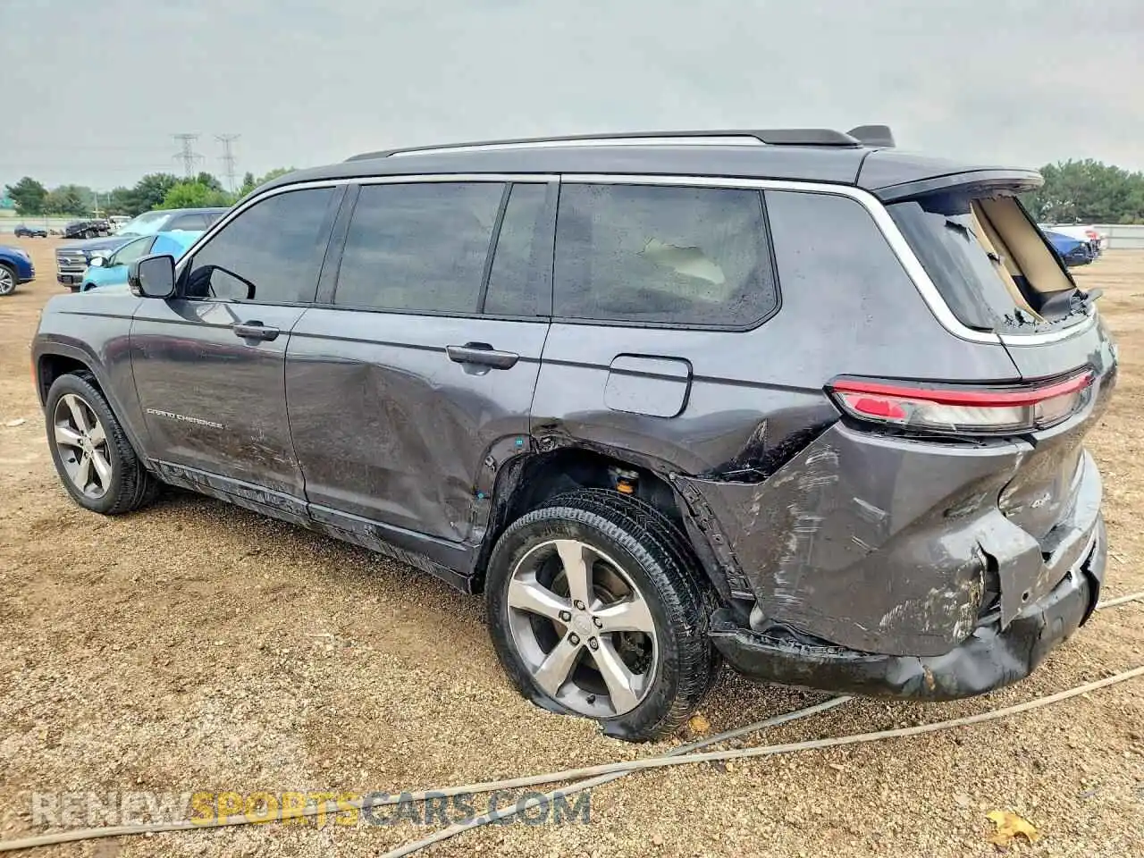 2 Photograph of a damaged car 1C4RJKBG3M8145275 JEEP CHEROKEE 2021