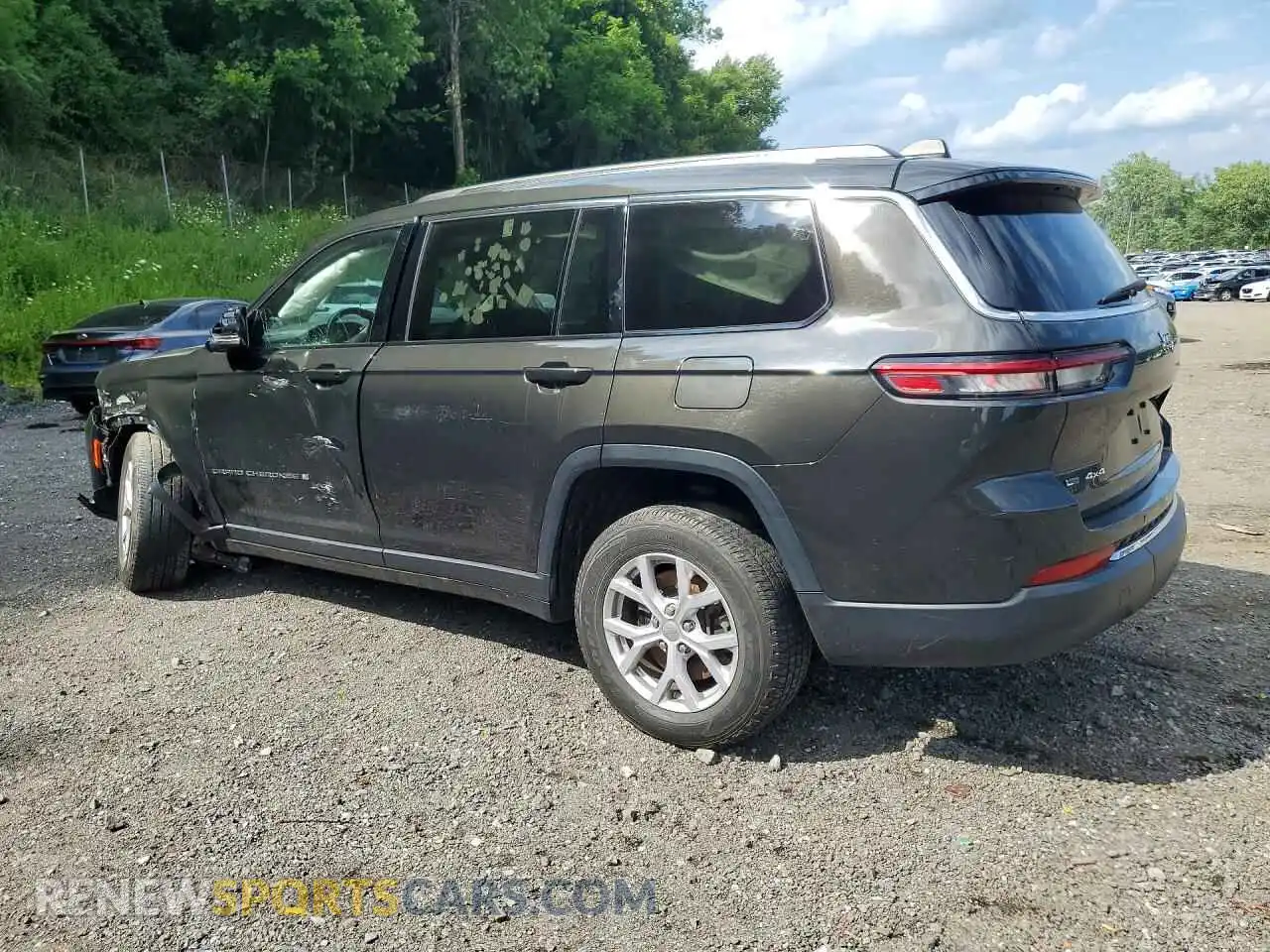 2 fotografías del automóvil dañado 1C4RJKBG4M8201725 JEEP CHEROKEE 2021
