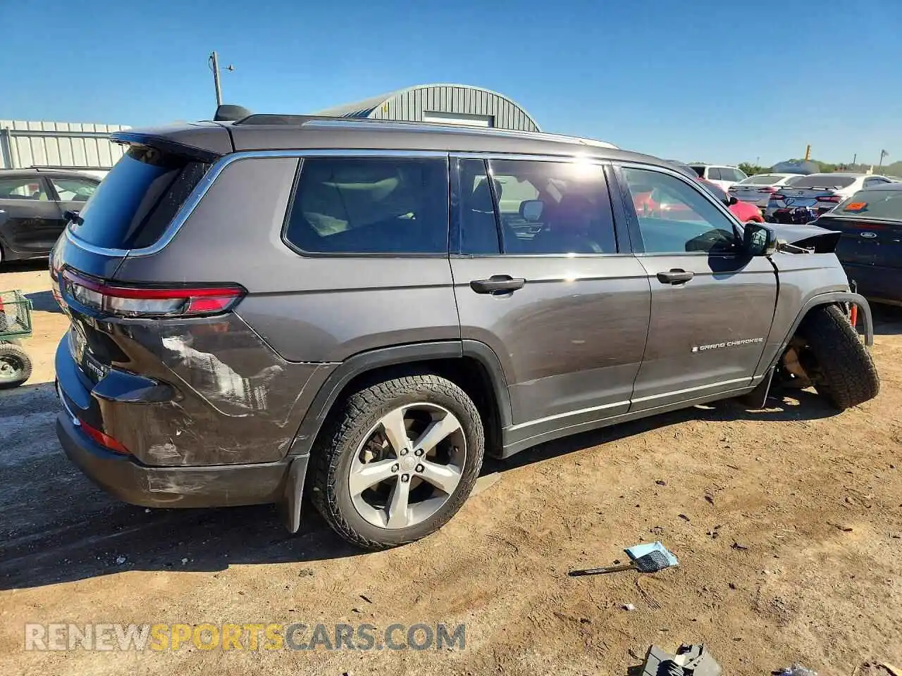 3 Фотография поврежденного автомобиля 1C4RJKBG6M8208112 JEEP CHEROKEE 2021