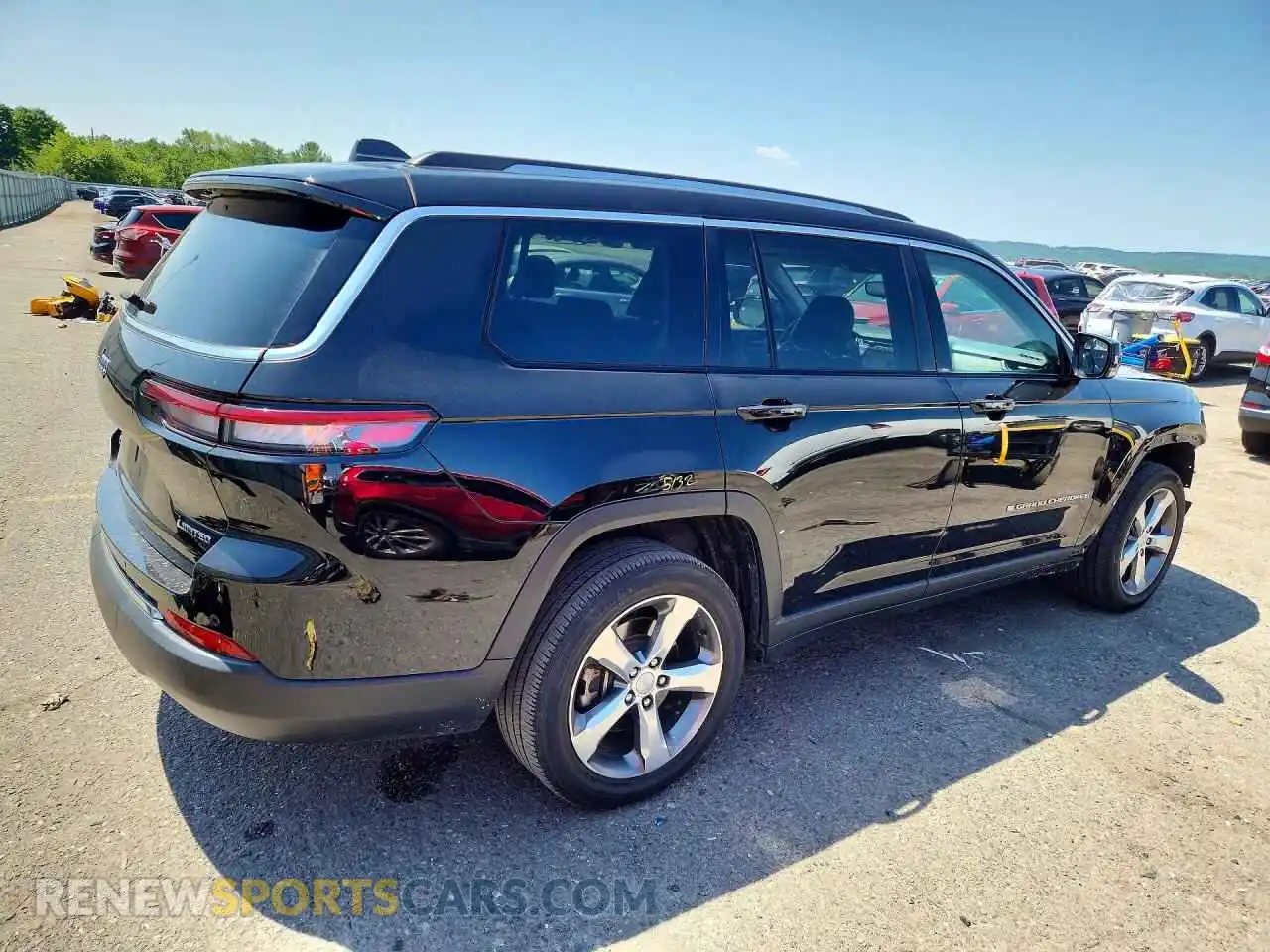 3 fotografías del automóvil dañado 1C4RJKBG7M8163326 JEEP CHEROKEE 2021