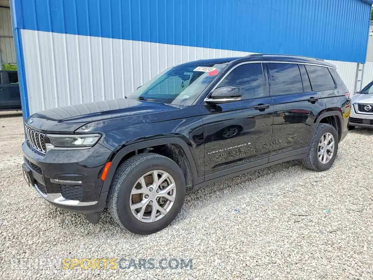 1 Photograph of a damaged car 1C4RJKBG7M8193975 JEEP CHEROKEE 2021