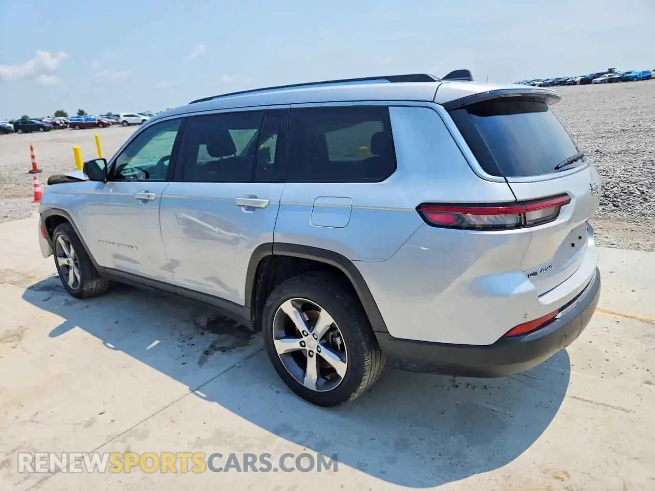 2 fotografías del automóvil dañado 1C4RJKBG8M8107444 JEEP CHEROKEE 2021