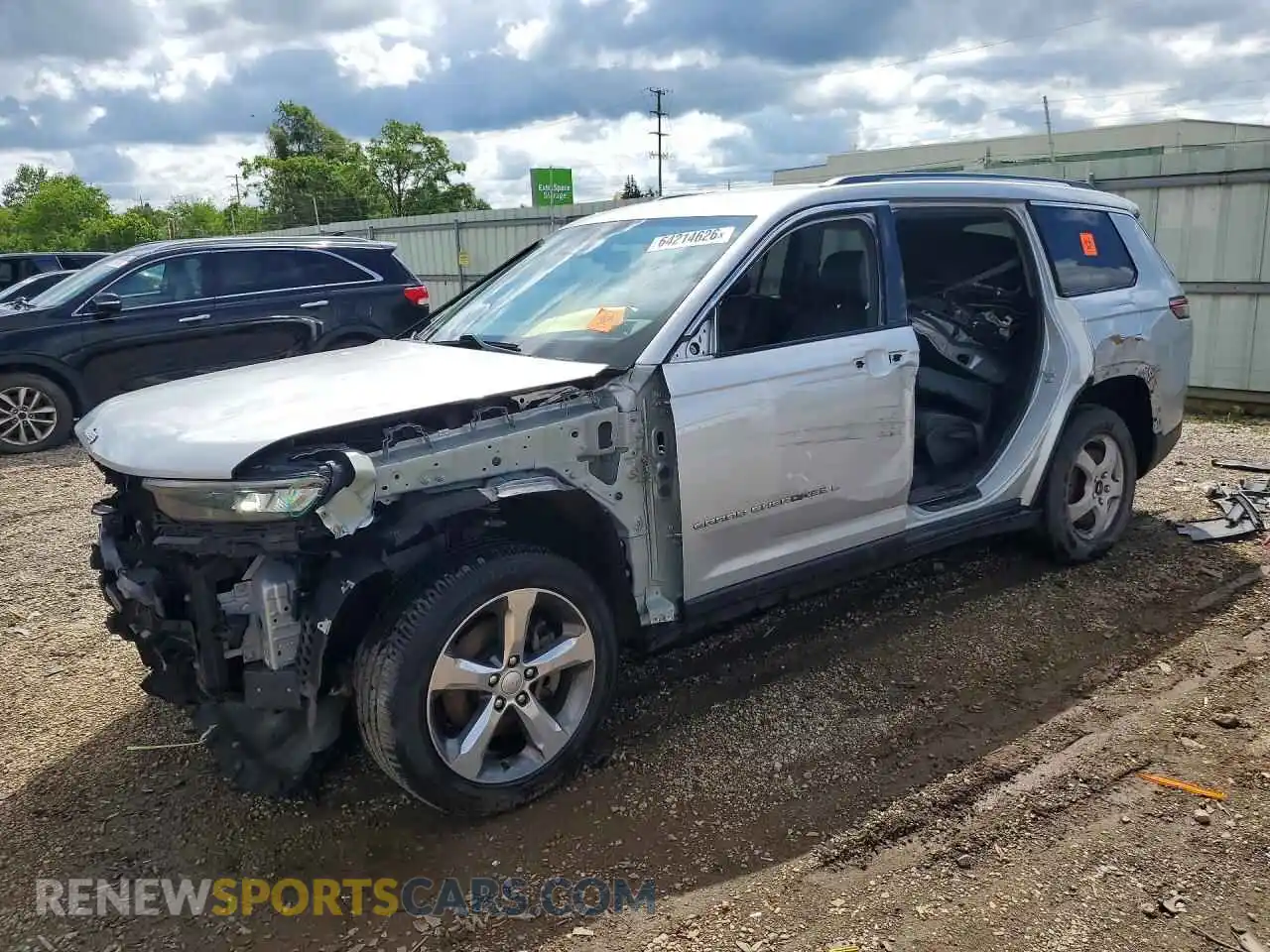 1 Photograph of a damaged car 1C4RJKBG8M8205227 JEEP CHEROKEE 2021