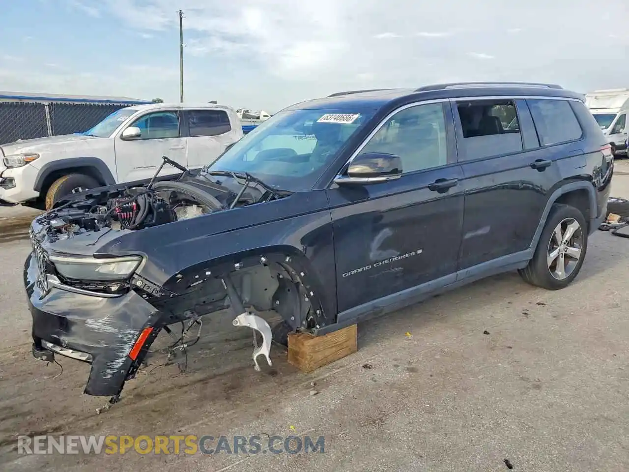 1 Photograph of a damaged car 1C4RJKBGXM8106019 JEEP CHEROKEE 2021