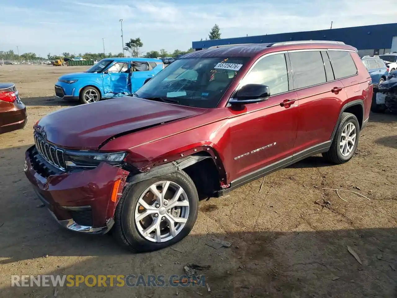 1 fotografías del automóvil dañado 1C4RJKBGXM8134029 JEEP CHEROKEE 2021