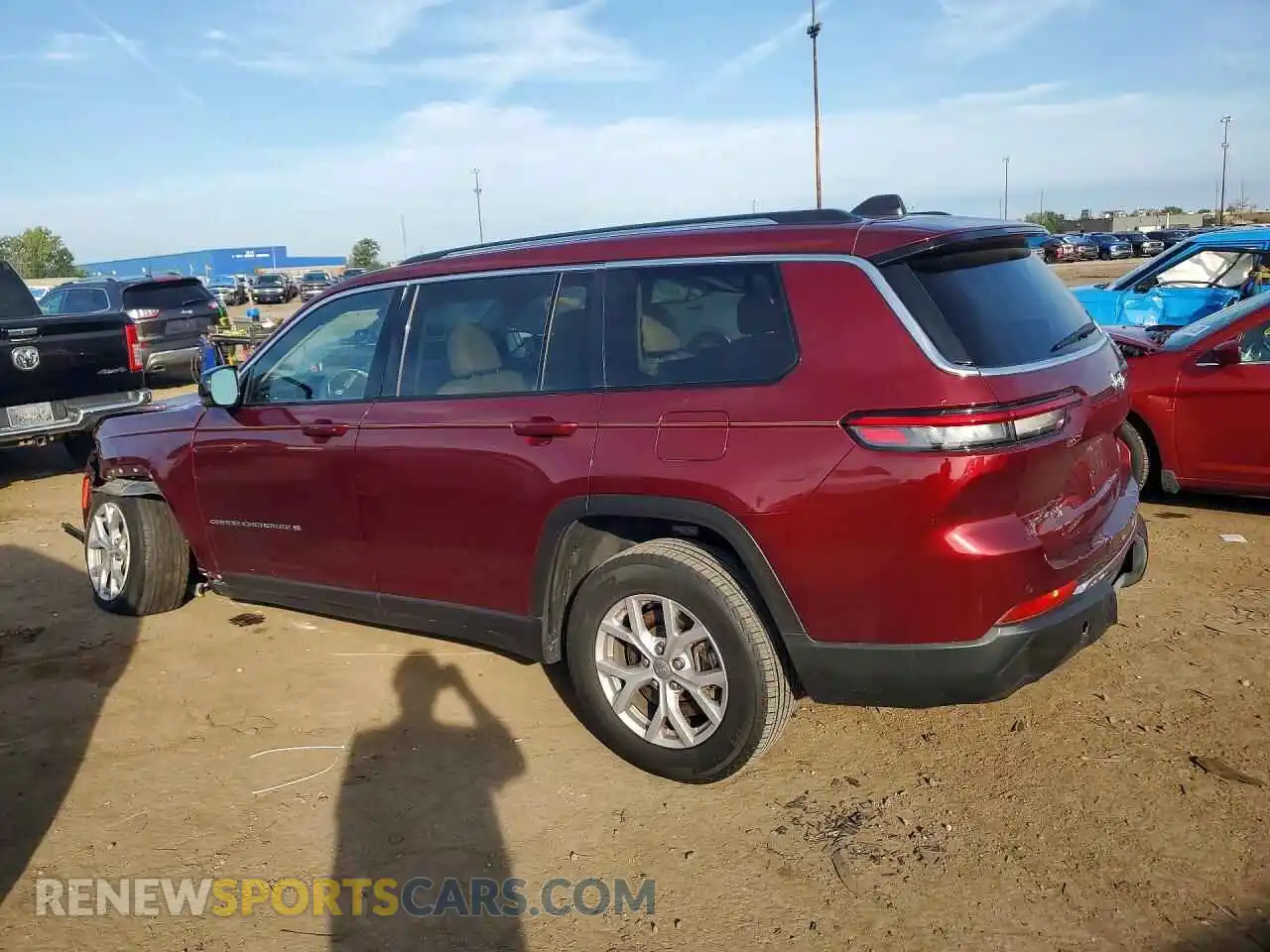 2 fotografías del automóvil dañado 1C4RJKBGXM8134029 JEEP CHEROKEE 2021