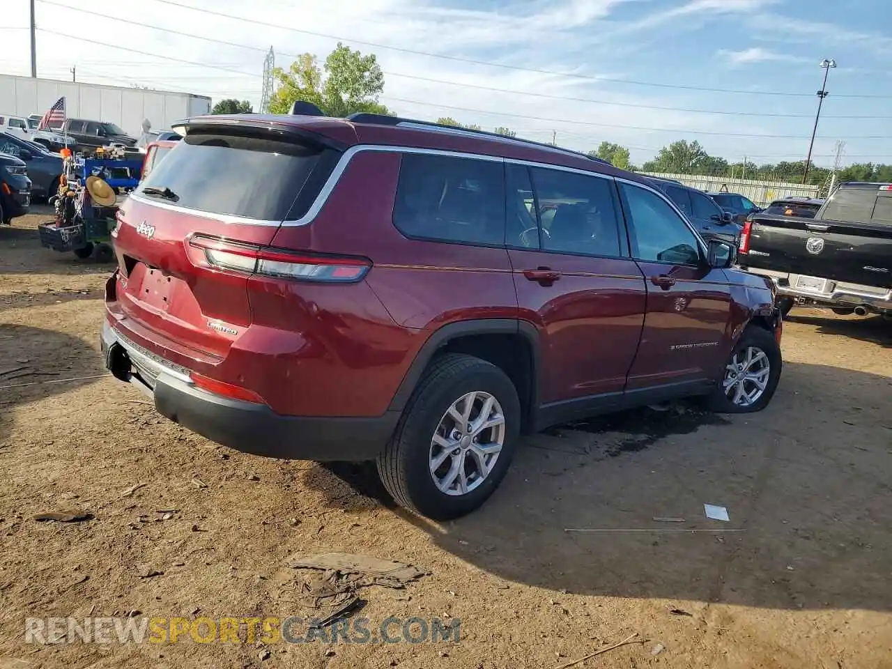 3 fotografías del automóvil dañado 1C4RJKBGXM8134029 JEEP CHEROKEE 2021