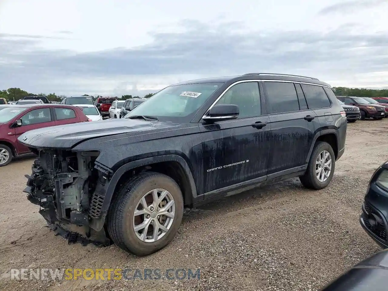 1 Photograph of a damaged car 1C4RJKBGXM8181674 JEEP CHEROKEE 2021